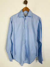 Load image into Gallery viewer, T M Lewin Men&#39;s Cotton Button-Up Shirt | 15.5 33 | Blue
