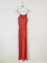 Load image into Gallery viewer, Massimo Dutti Women’s Sleeveless Jumpsuit | 38 UK10 | Coral Pink
