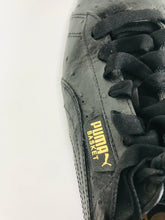 Load image into Gallery viewer, Puma Women&#39;s Leather Platform Trainers | UK6.5 | Black
