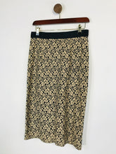 Load image into Gallery viewer, Coast Women&#39;s Floral Lace Pencil Skirt | UK10 | Brown
