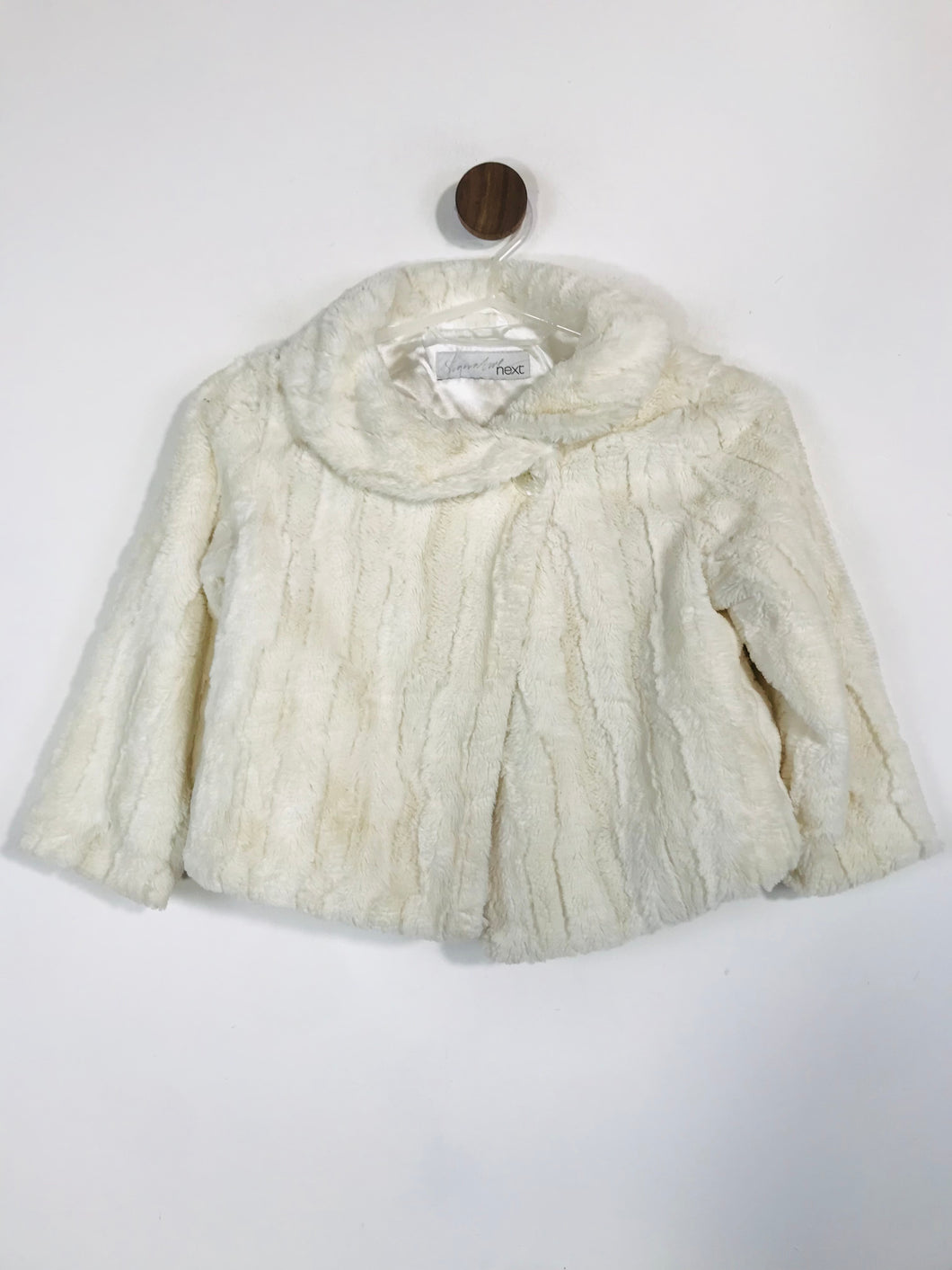 Next Signature Women's Faux Fur Jacket | 4-5 Years | White