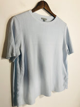 Load image into Gallery viewer, Cos Women&#39;s Knit T-Shirt | S UK8 | Blue
