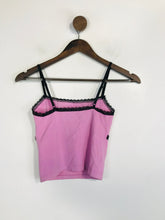 Load image into Gallery viewer, Urban Outfitters Out From Under Women&#39;s Crop Lace Tank Top | S UK8 | Pink
