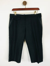 Load image into Gallery viewer, Dolce &amp; Gabbana Women&#39;s Wool Mid-Length Shorts | EU42 UK14 | Black
