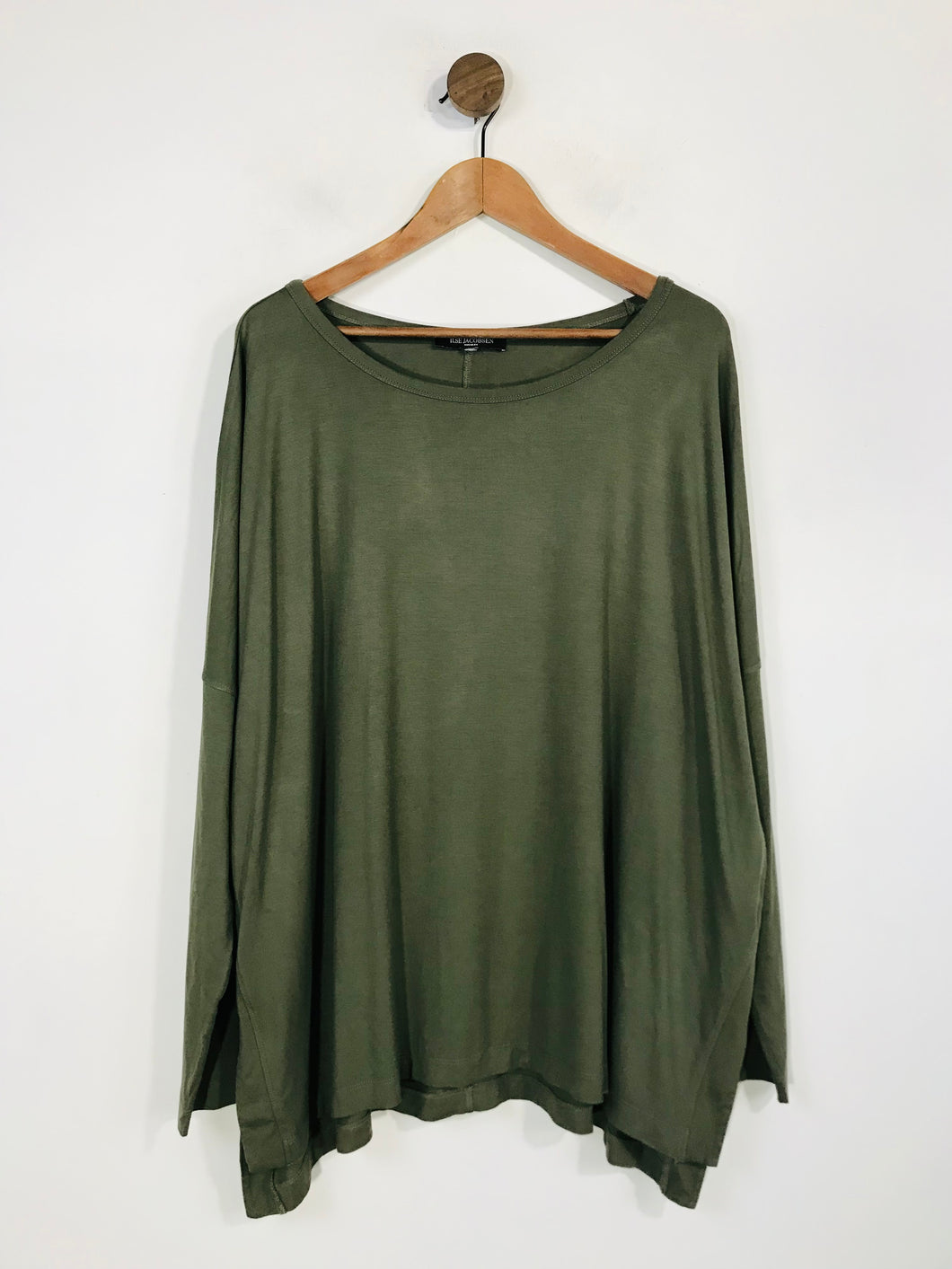 Ilse Jacobsen Women's Long Sleeve T-Shirt | UK18 | Green