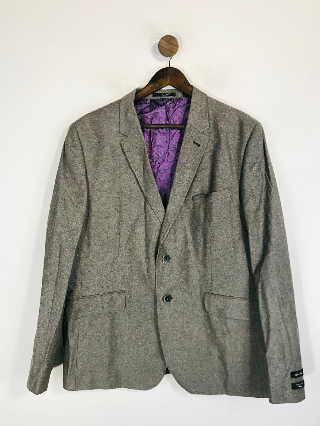 Ted Baker Men's Smart Blazer Jacket | 44 | Grey