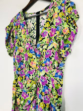 Load image into Gallery viewer, Zara Women&#39;s Floral A-Line Dress | M UK10-12 | Multicoloured
