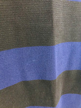 Load image into Gallery viewer, J.Crew Women’s Stripe Body Con Knit Midi Dress | M UK10-12 | Black
