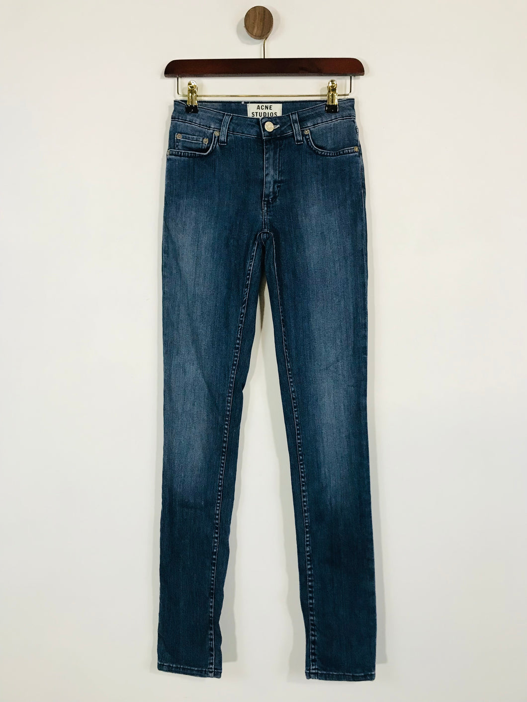 Acne Studios Women's Skinny Jeans | W24 UK6 | Blue