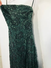 Load image into Gallery viewer, Phase Eight Women&#39;s Lace Sequin Midi Dress | UK12 | Green
