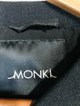 Load image into Gallery viewer, Monki Women&#39;s Bomber Jacket | L UK14 | Black

