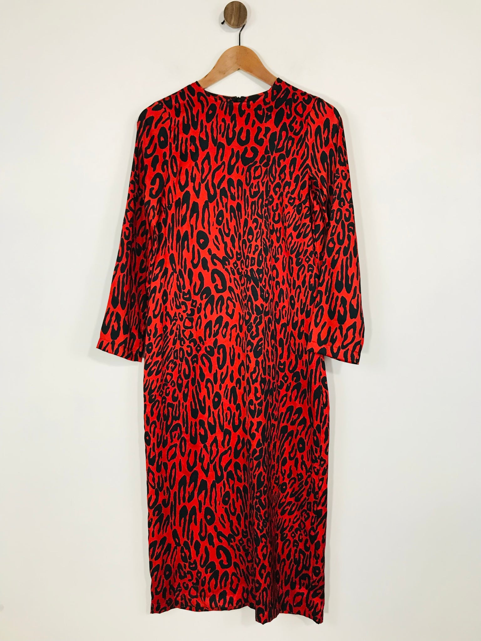 Midi Dress Zara Red Animal Print Zara Black Red Leopard Animal Print Midi Maxi Dress Size Midi Dress Zara Red Animal Print Zara Black Red Leopard Animal Print Midi Maxi Dress Size