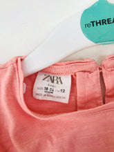 Load image into Gallery viewer, Zara Kids Ruffle Sleeve Shirt | 18-24 months | Pink
