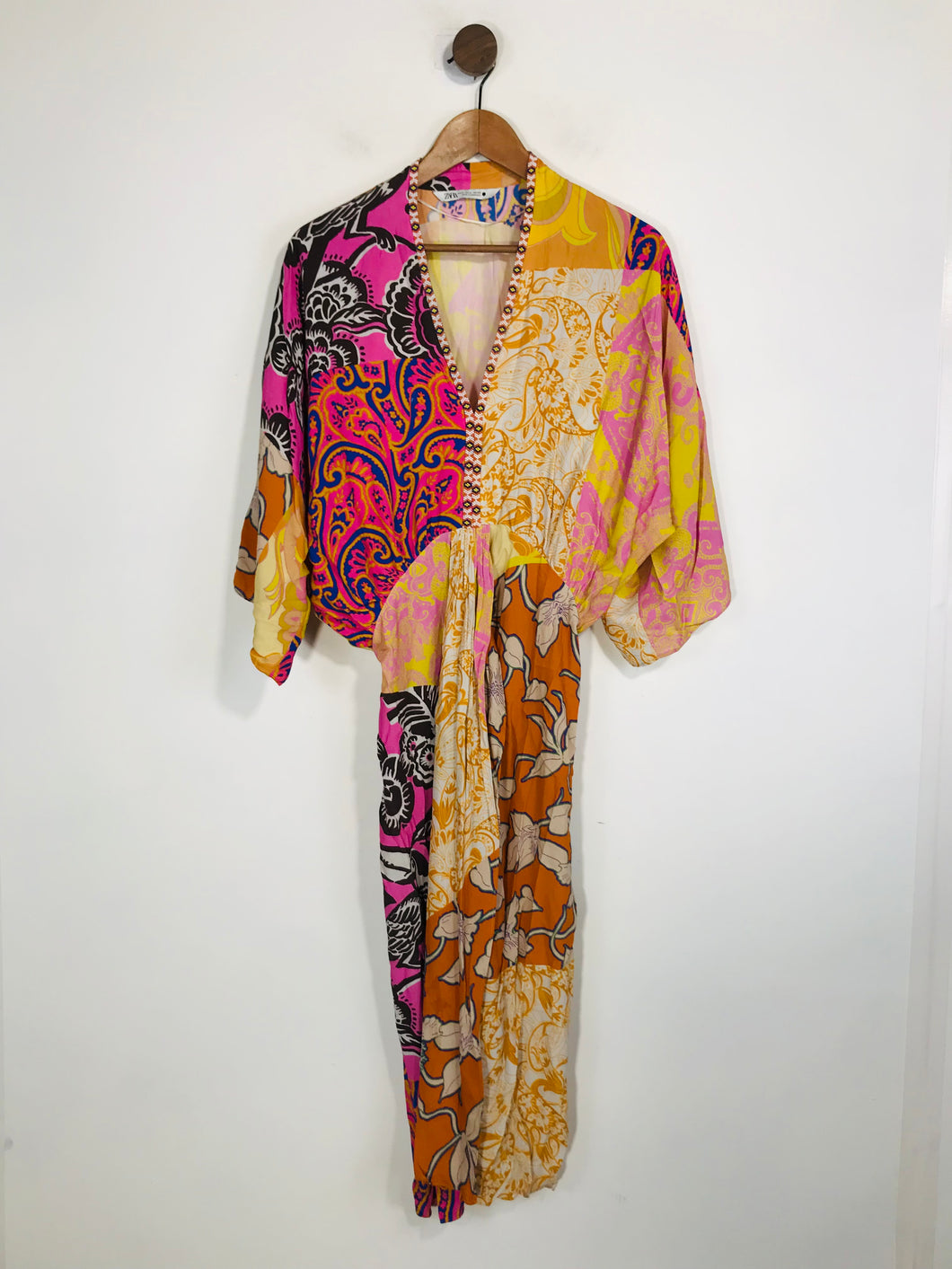 Zara Women's Floral Sheath Dress | S UK8 | Multicoloured