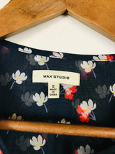 Load image into Gallery viewer, Max Studio Women&#39;s Floral Blouse | S UK8 | Blue
