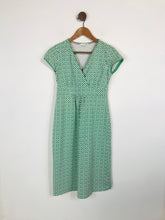 Load image into Gallery viewer, Boden Women&#39;s Cotton Wrap Dress | UK8L | Green
