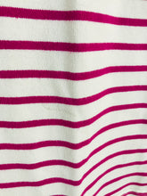 Load image into Gallery viewer, Joules Women’s Stripe 3/4 Length Sleeve Tshirt | UK10 | Pink
