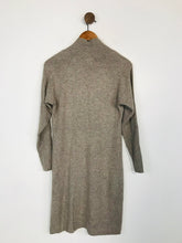 Load image into Gallery viewer, Monsoon Women&#39;s Knit Long Sleeve Shift Dress | M UK10-12 | Grey
