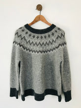 Load image into Gallery viewer, The White Company Women&#39;s Oversized Knit Jumper | UK14 | Grey
