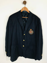 Load image into Gallery viewer, Polo Ralph Lauren Men&#39;s Embroidered Blazer Jacket | L | Blue
