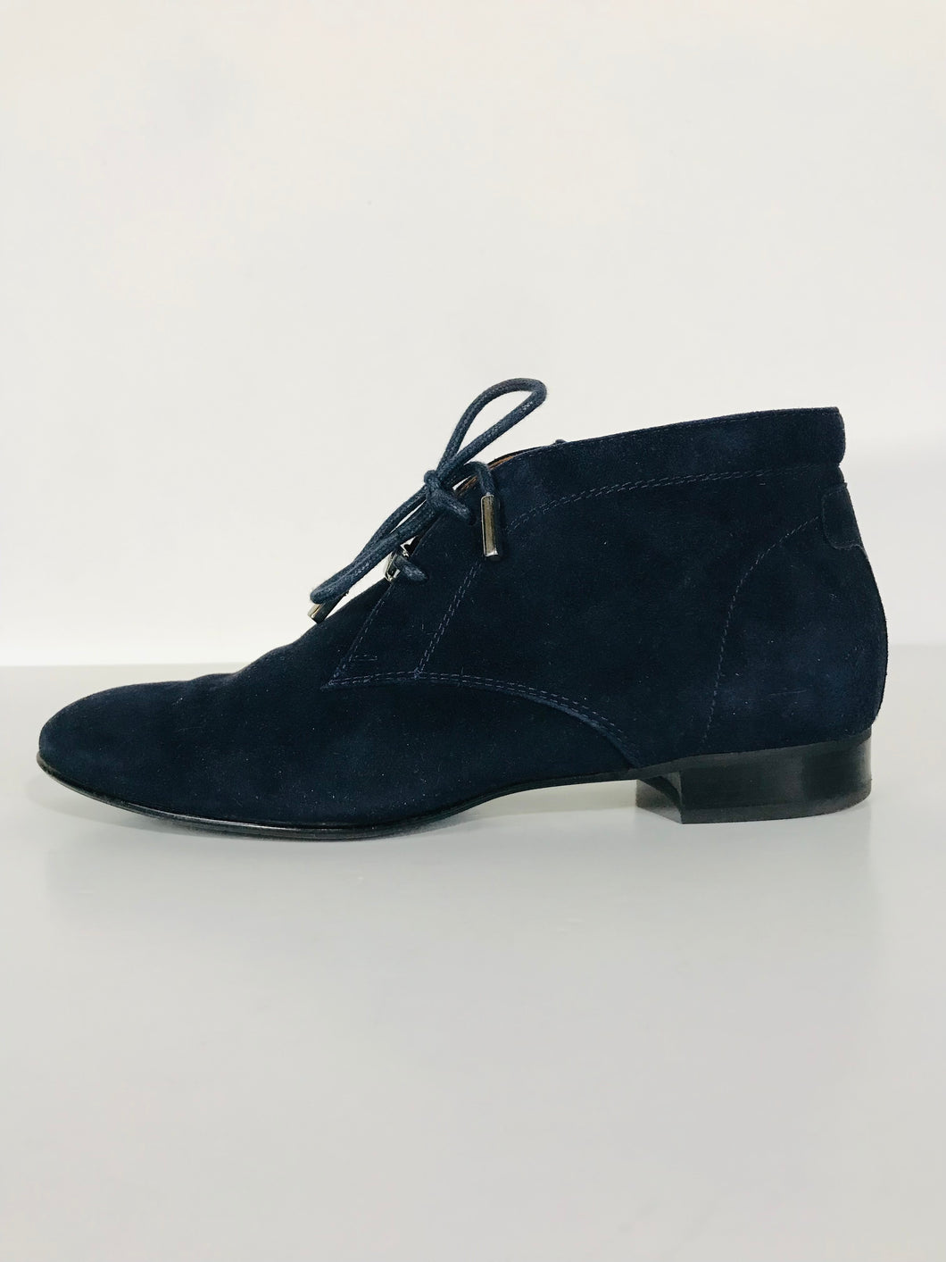 Russell & Bromley Women's Suede Flats Shoes | EU38 UK5 | Blue