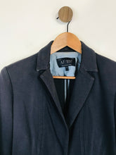 Load image into Gallery viewer, Armani Jeans Women&#39;s Cotton Smart Blazer Jacket | IT46 UK14 | Blue
