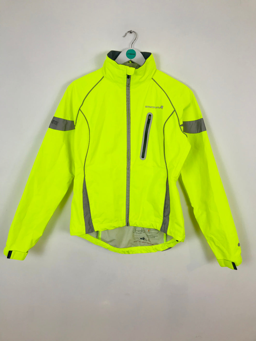 Endura Women’s High Vis Luminite Sports Cycling Jacket | UK8-10 | Yellow