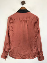 Load image into Gallery viewer, Damsel In A Dress Women&#39;s Long Sleeve Ruffle Blouse NWT | UK8 | Pink
