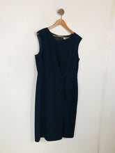 Load image into Gallery viewer, LK Bennett Women&#39;s Smart Sheath Dress | UK16 | Blue
