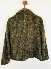 Load image into Gallery viewer, Adini Women&#39;s Tweed Blazer Jacket NWT | M UK12 | Brown
