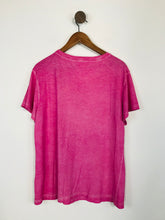 Load image into Gallery viewer, Hush Women&#39;s Cotton Washed effect T-Shirt | L UK14 | Pink
