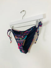 Load image into Gallery viewer, Accessorize Womens Floral Tie Bikini Bottoms NWT | UK10 | Multi
