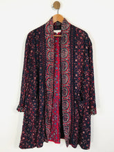 Load image into Gallery viewer, East Women&#39;s Embroidered Long Cardigan | S UK8 | Multicoloured
