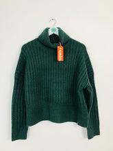Load image into Gallery viewer, Superdry Women’s Knit Roll Neck Jumper NWT | UK16 | Green
