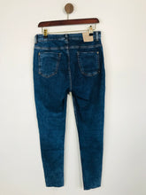 Load image into Gallery viewer, Zara Women&#39;s Striped Slim Jeans | EU40 UK12 | Blue
