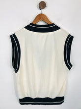 Load image into Gallery viewer, Zara Women&#39;s V-Neck Vest | M UK10-12 | White
