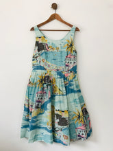 Load image into Gallery viewer, Boden Women&#39;s Beach A-Line Dress | UK14 | Blue
