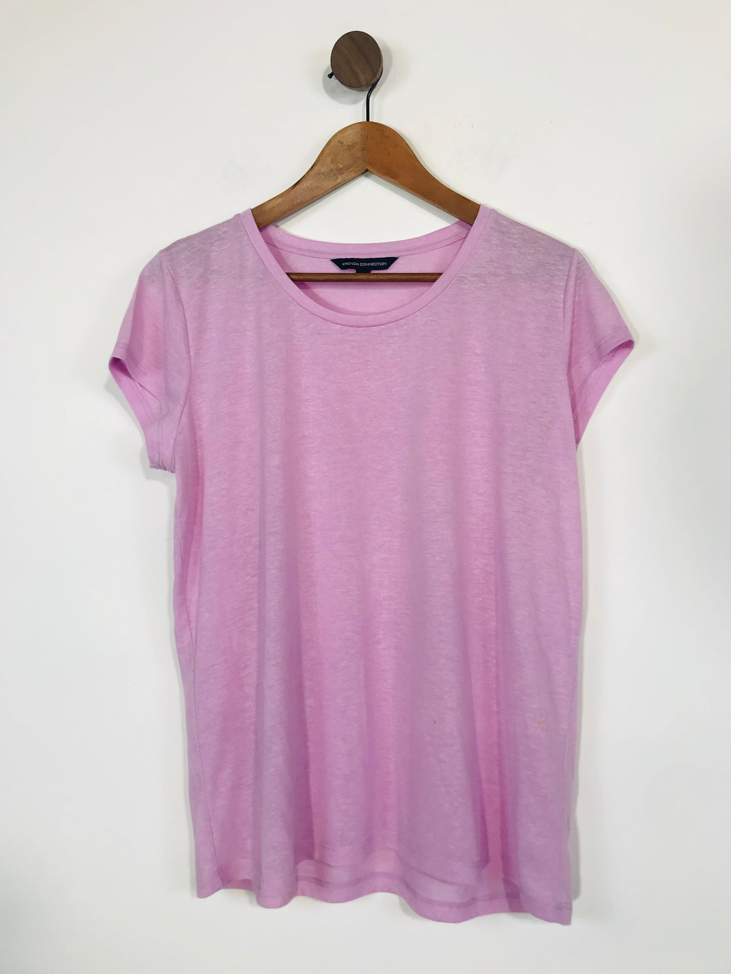 French Connection Women's T-Shirt | L UK14 | Pink