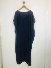 Load image into Gallery viewer, John Lewis Women&#39;s Kaftan Maxi Dress | M UK10-12 | Blue
