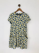 Load image into Gallery viewer, Seasalt Cornwall Women’s Floral Oversize Shift Dress | UK12 | Blue
