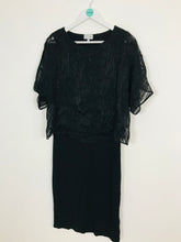 Load image into Gallery viewer, Jigsaw Women’s Layered Midi Dress | M UK10-12 | Black
