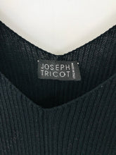 Load image into Gallery viewer, Joseph Tricot Women’s Vintage Knit Sleeveless Maxi Dress | L UK16 | Black
