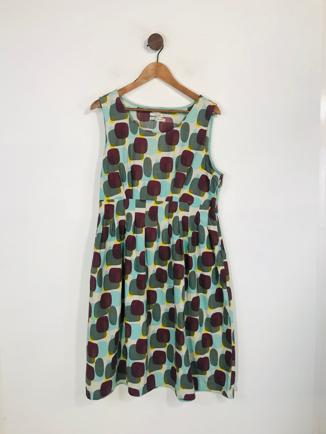Seasalt Women's Polka Dot A-Line Dress | UK16 | Multicoloured
