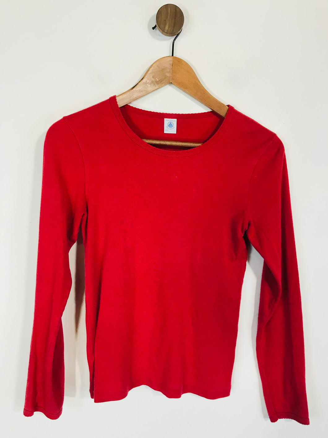 Petit Bateau Women's Long Sleeve T-Shirt | 14a | Red