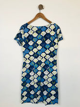 Load image into Gallery viewer, White Stuff Women&#39;s Patterned Shift Dress | UK10 | Blue
