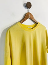 Load image into Gallery viewer, Hush Women&#39;s Cotton T-Shirt | XL UK16 | Yellow
