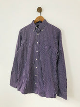 Load image into Gallery viewer, Gant Men’s Stripe Regular Fit Shirt | M | Purple
