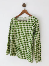 Load image into Gallery viewer, Orla Kiely Women&#39;s Long Sleeve Fruit Print T-Shirt  | L UK14 | Green
