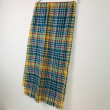 Load image into Gallery viewer, Johnstons Womens Merino Wool Checked Scarf | One Size | Multicoloured
