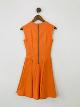 Load image into Gallery viewer, Diva Catwalk Women&#39;s Pleated A-Line Dress NWT | S UK8 | Orange
